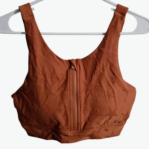 NWT Mono B Sports Bra Star Pattern - Picture 2 of 6